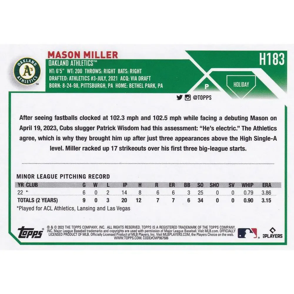Topps experience excitement